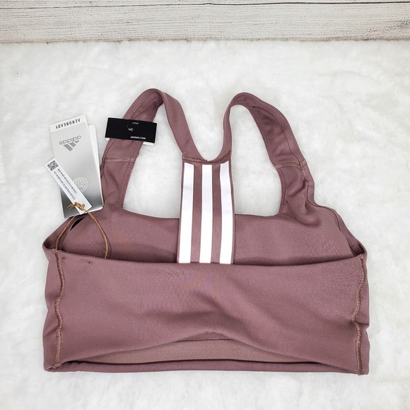 Adidas Powerimpact Training Sports Bra Medium-Support Women's Size XS AC NWT - Picture 3 of 4